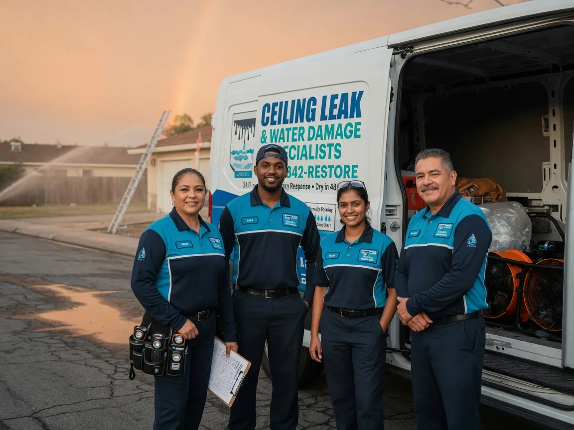 Ceiling Leak Cleanup company in Abbott, TX